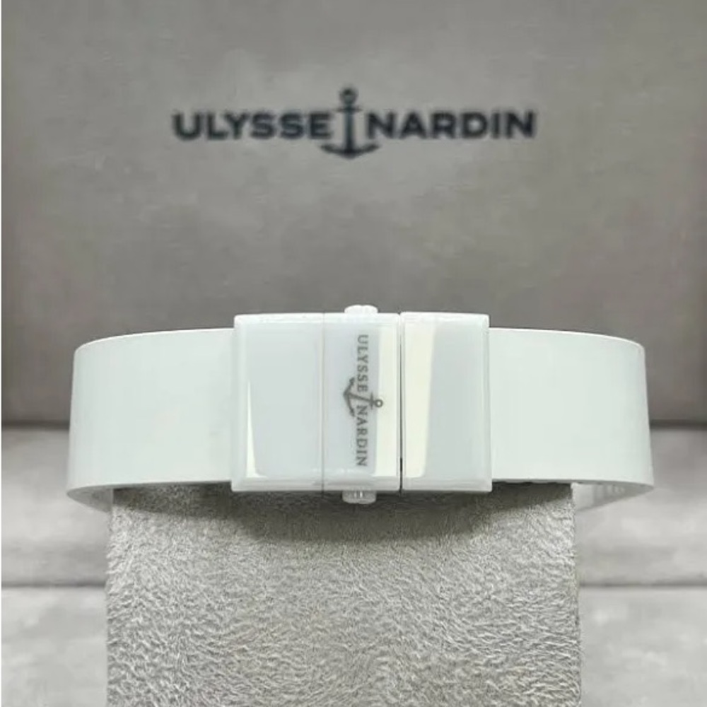 Ulysse Nardin Executive Rubber Ceramic Watch Strap